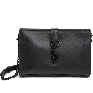 Rebecca Minkoff Black Leather Crossbody Bag